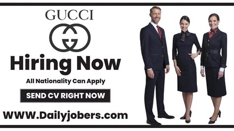 gucci stellen|Gucci job opportunities.